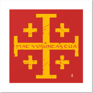 FIAT VOLUNTAS TUA Posters and Art